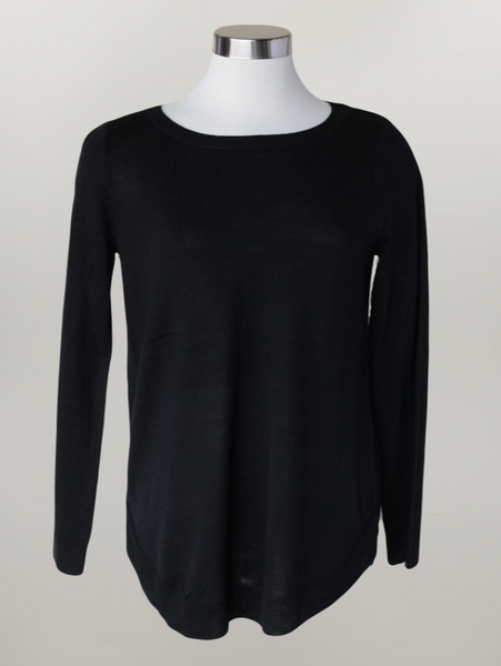 Keren Hart- Lightweight Sweater in Black