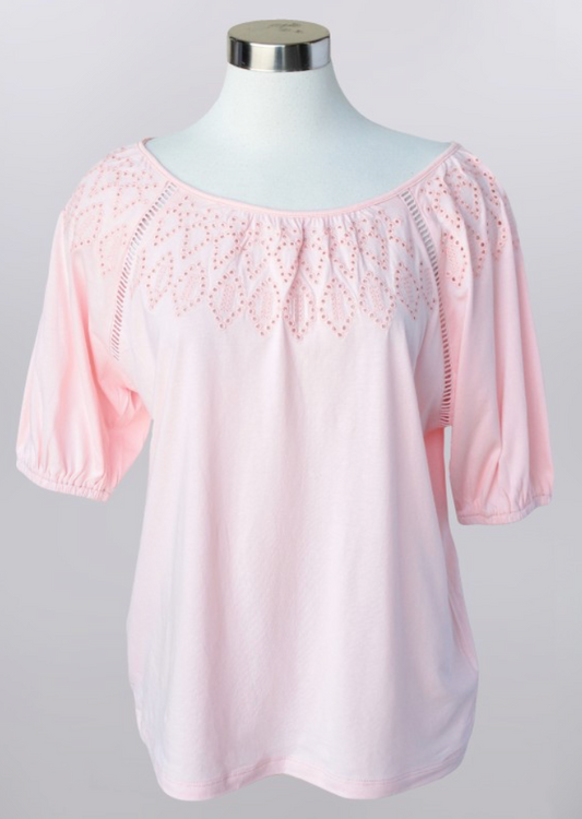 Keren Hart- Off Shoulder Top in Pink