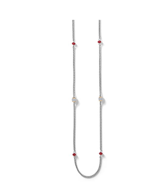 Brighton- Meridian Two Tone Long Necklace