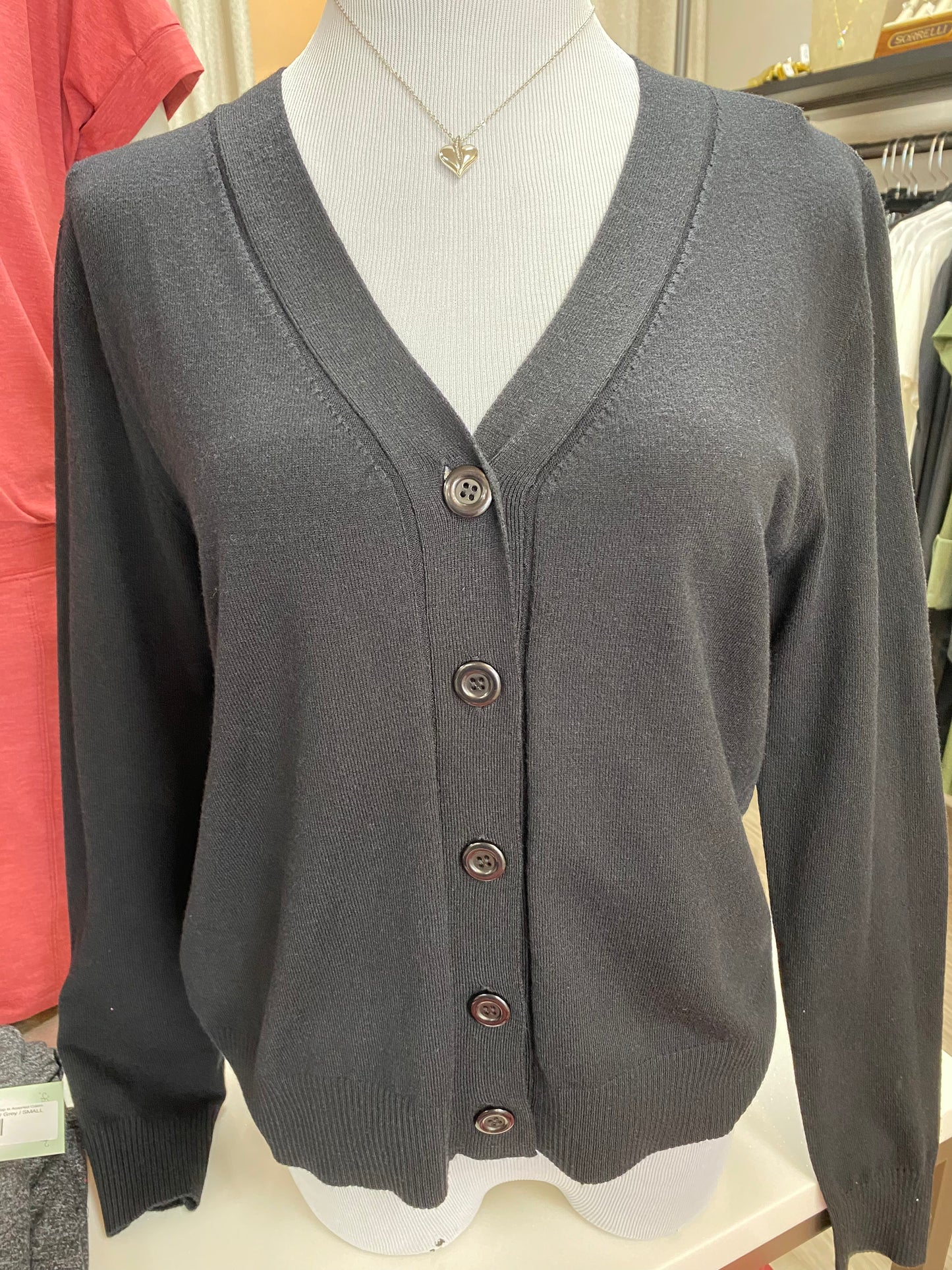 Keren Hart- Black Fitted Cardigan