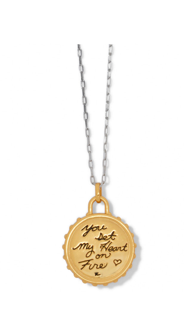 Brighton- Simply Charming Passion Heart Necklace