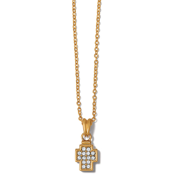 Brighton- Meridian Zenith Cross Necklace